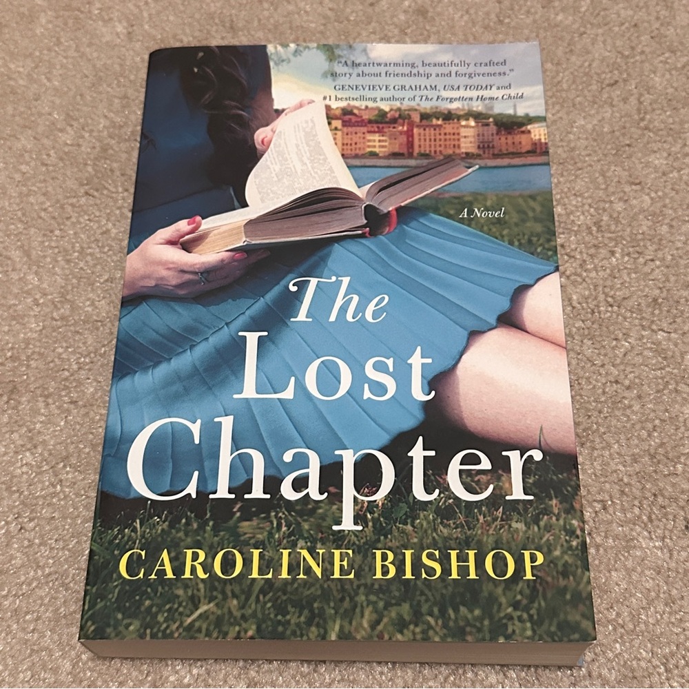 3/$15 - 2022 book - The Lost Chapter, by Caroline Bishop
